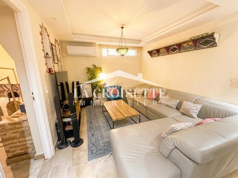  Villa meublée S+3 avec jardin et terrasse à La Marsa 